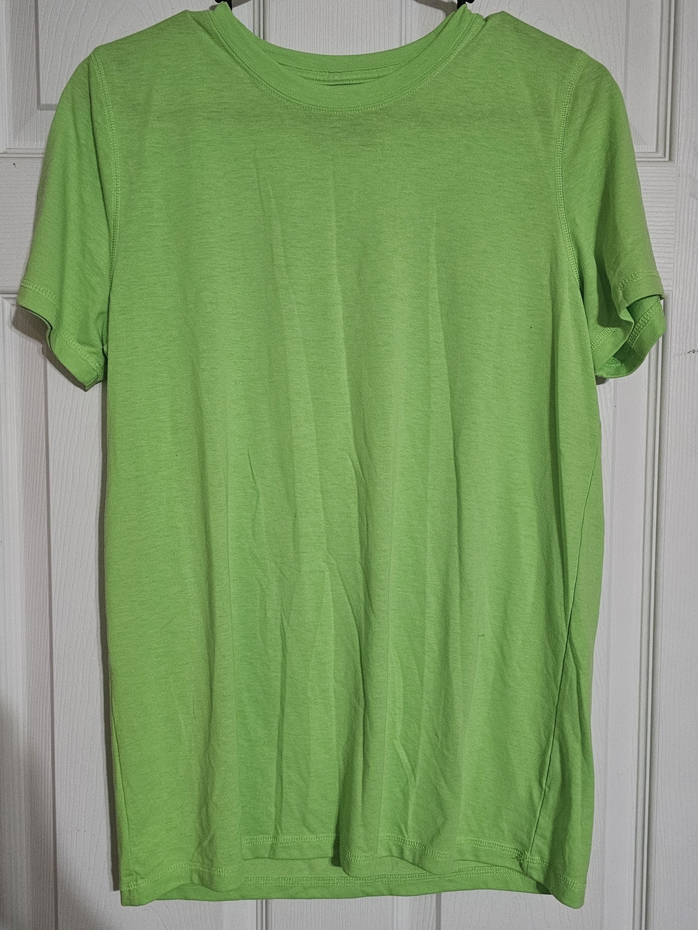 Magellan Outdoors Short Sleeve Crew Tee in Lime Green